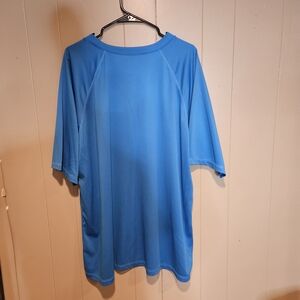 Kanu Men’s 4X Blue Performance Athletic Tee | Lightweight Comfort Active Shirt